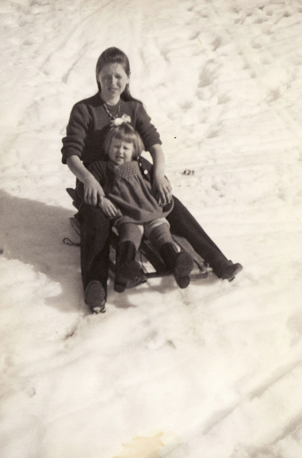 Borghild og Olaug Tufte